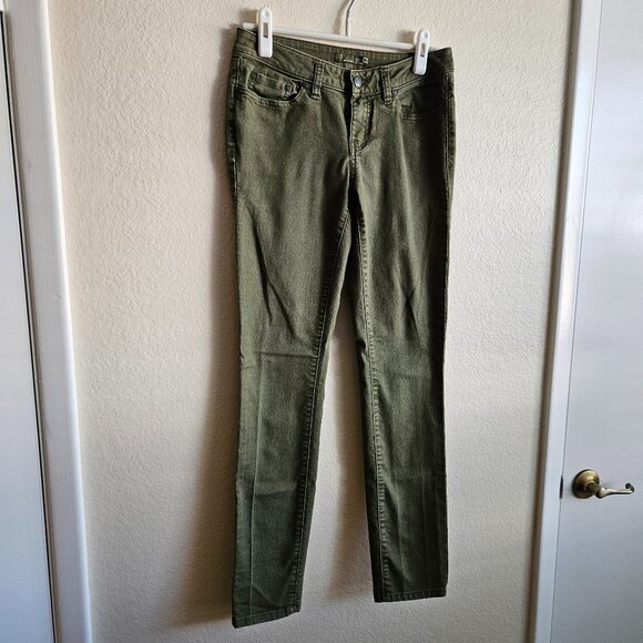 Prana Kayla Cargo Green Jean  - Tapered to Ankle - Size 2/26 - Picture 6 of 6